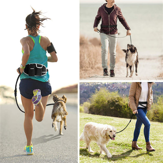 Dog Leash Waist Bag 